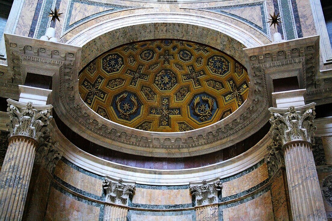 Cathedral Interior; Vatican City, Rome, Italy