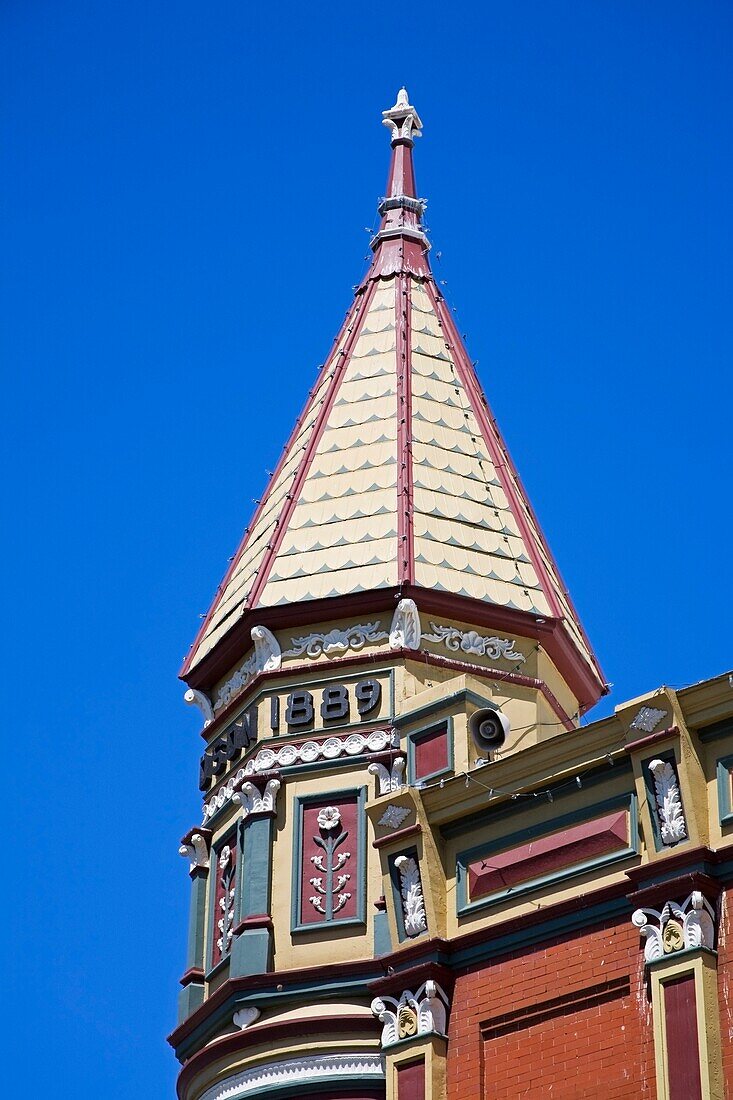 Außenansicht des historischen Davidson-Gebäudes; Ellensburg, Washington, USA