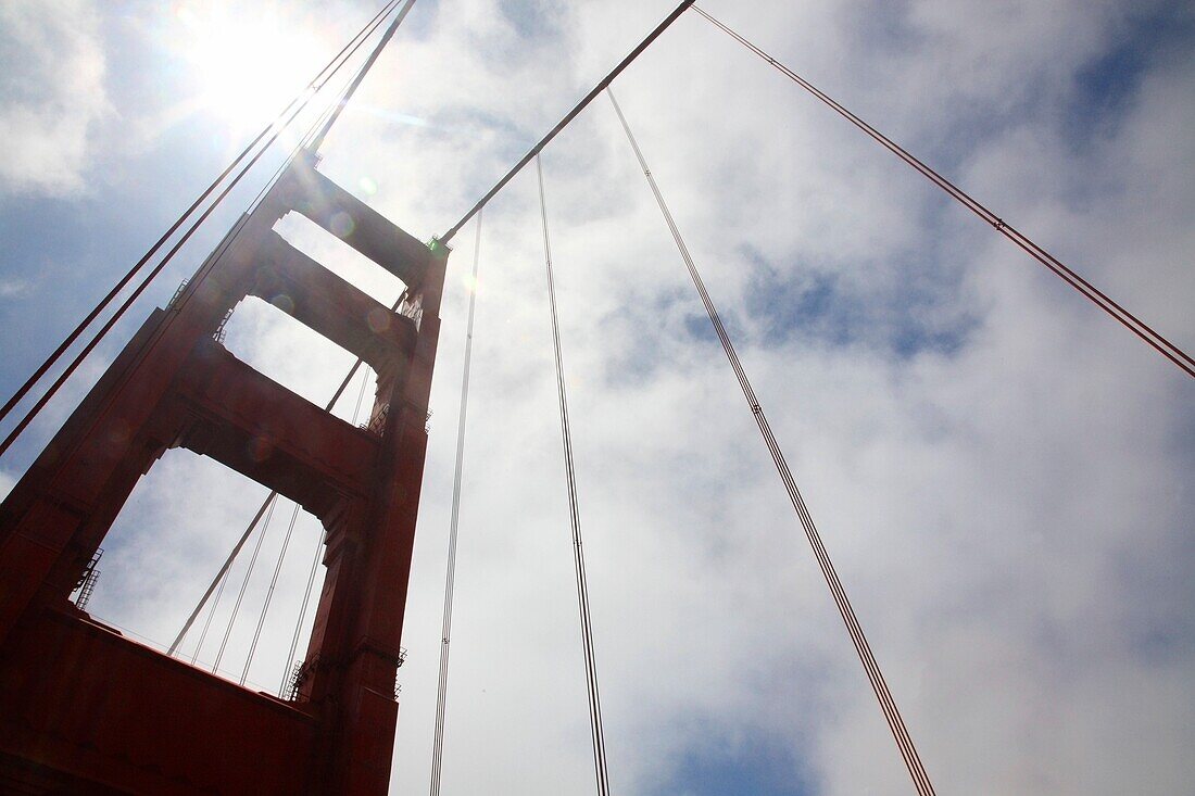 Ein Teil der Golden Gate Bridge