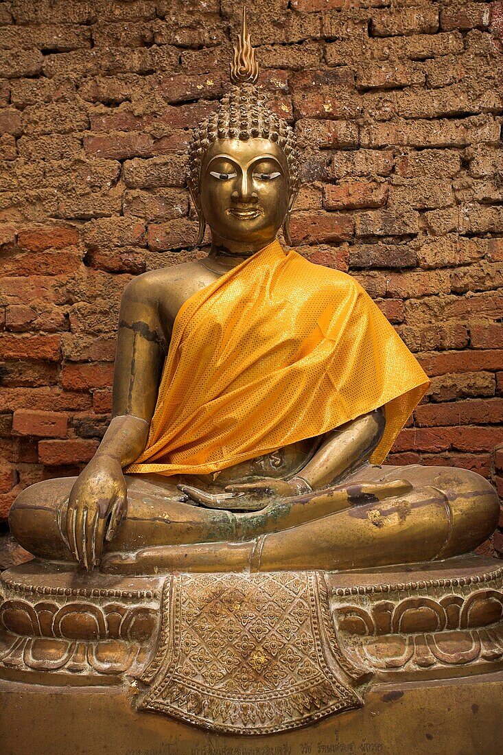 Isan, Thailand; Statue Of Buddha