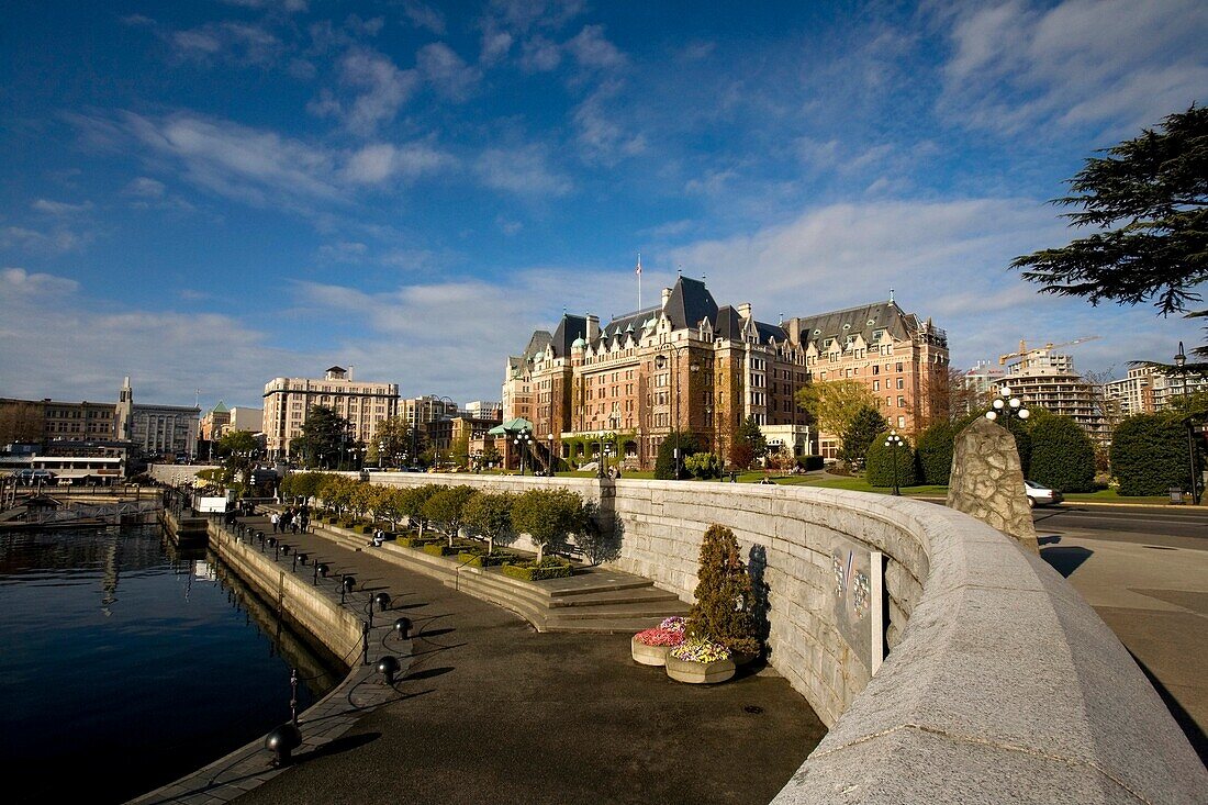 The Empress Hotel From The Waterfront