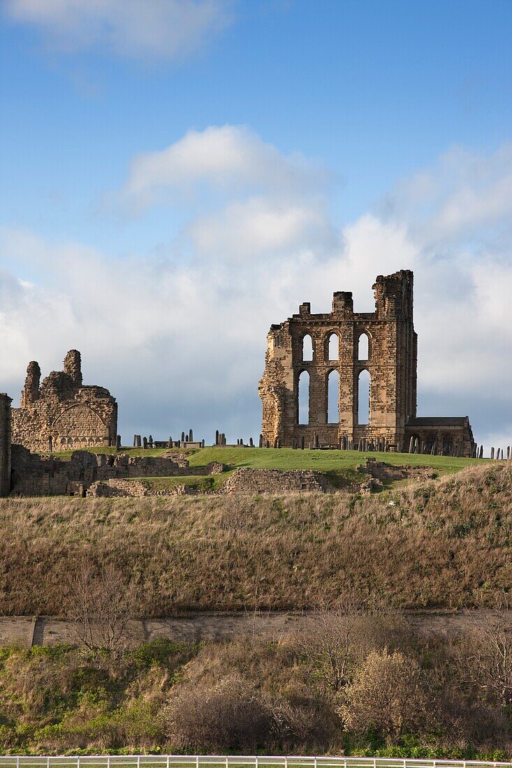 Tynemouth Priory And Castle Ruins, North Tyneside, Tyne And Wear, England