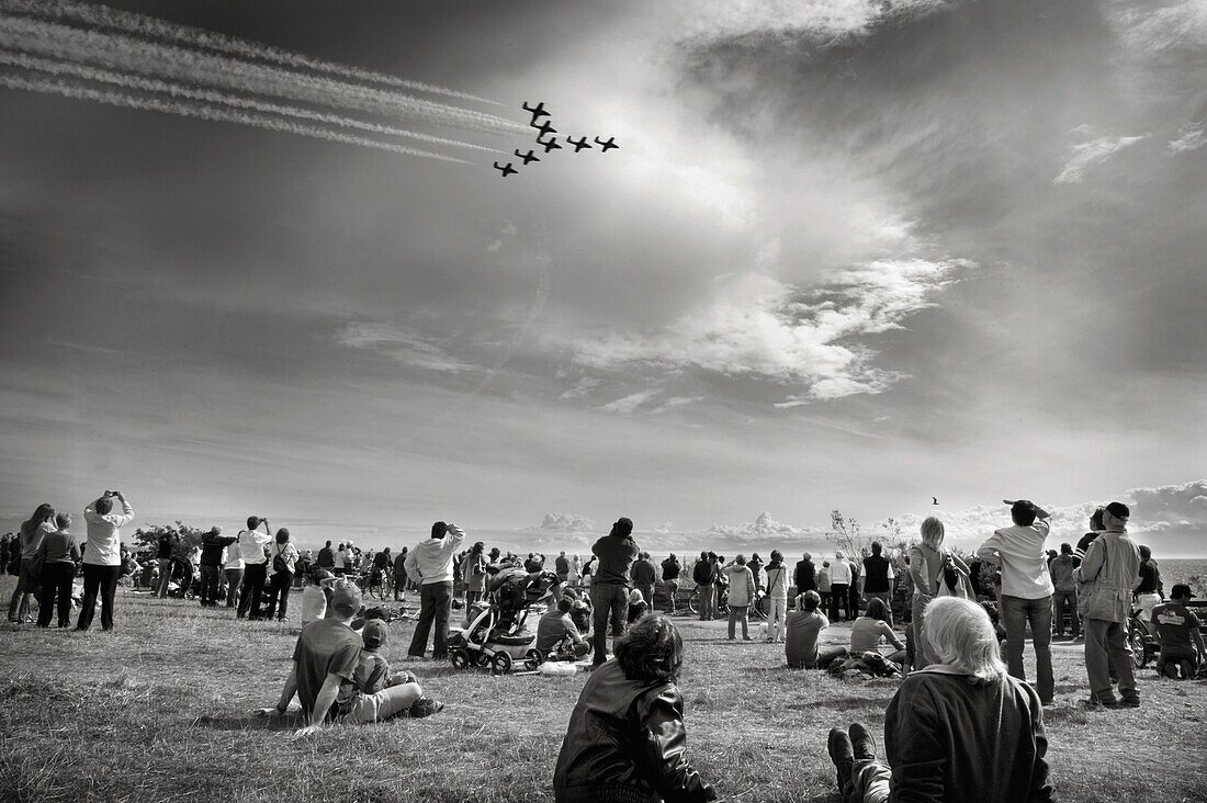 Snowbirds Air Show, Victoria, Vancouver Island, British Columbia, Kanada