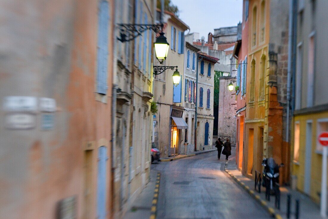 Small City Street; Arles, France