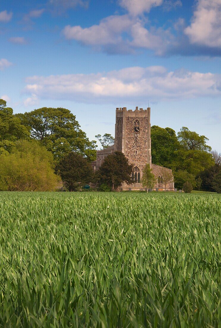 Äußeres eines Gebäudes, North Yorkshire, England