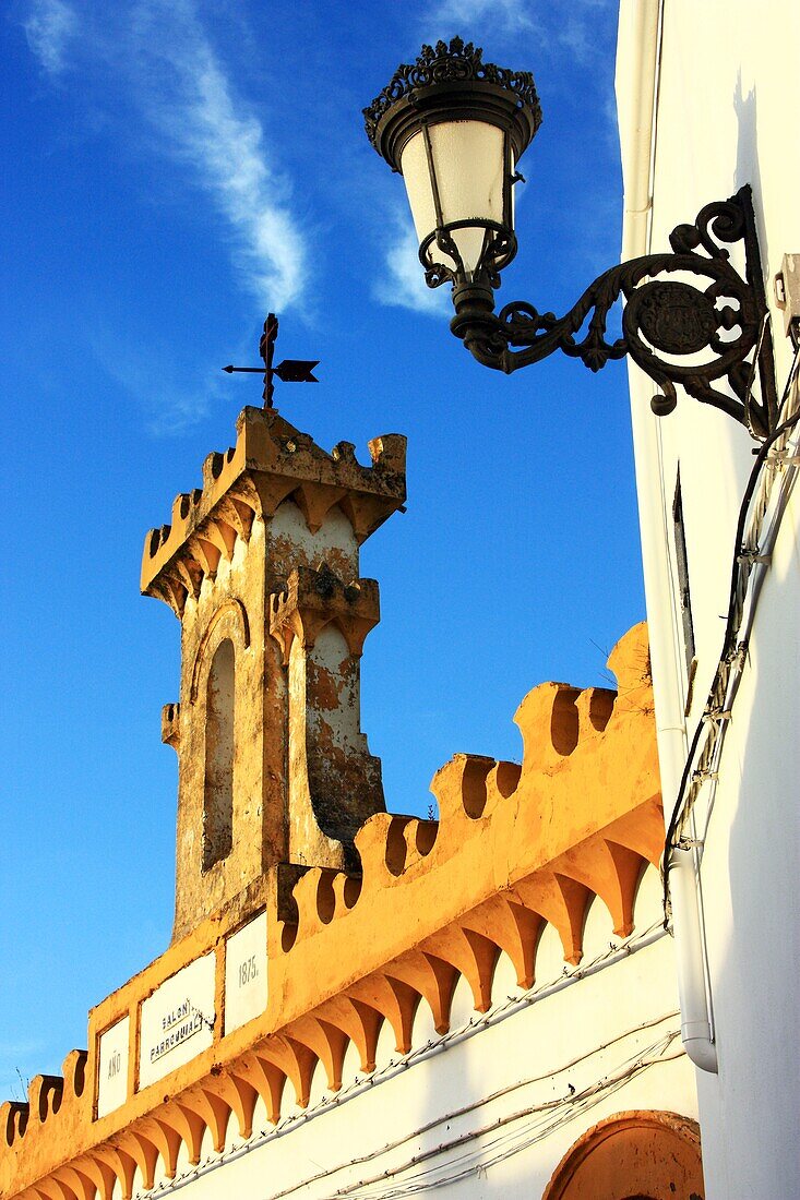 Verziertes Äußeres, Medina-Sidonia, Cádiz, Spanien