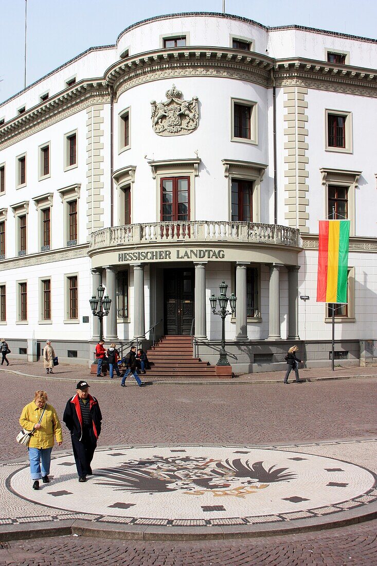 Hessischer Landtag, Wiesbaden, Deutschland