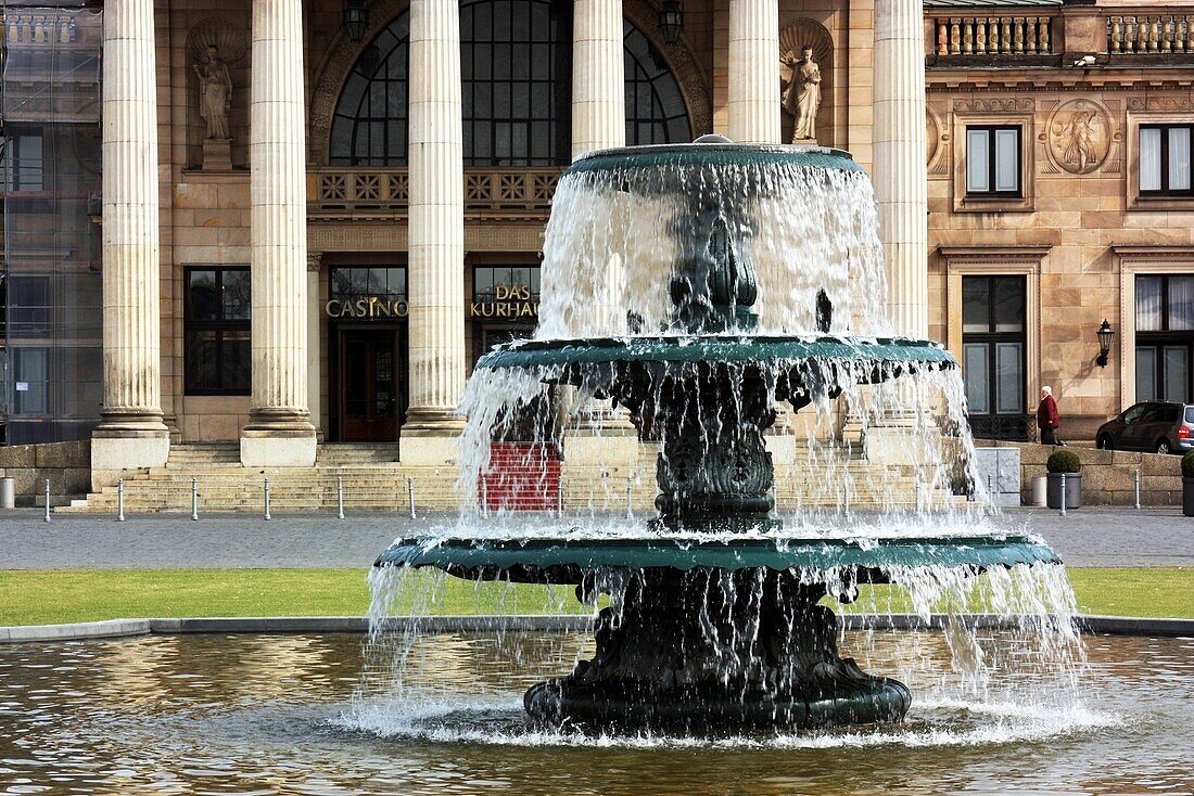 Fountain, Wiesbaden, Hessen, Germany