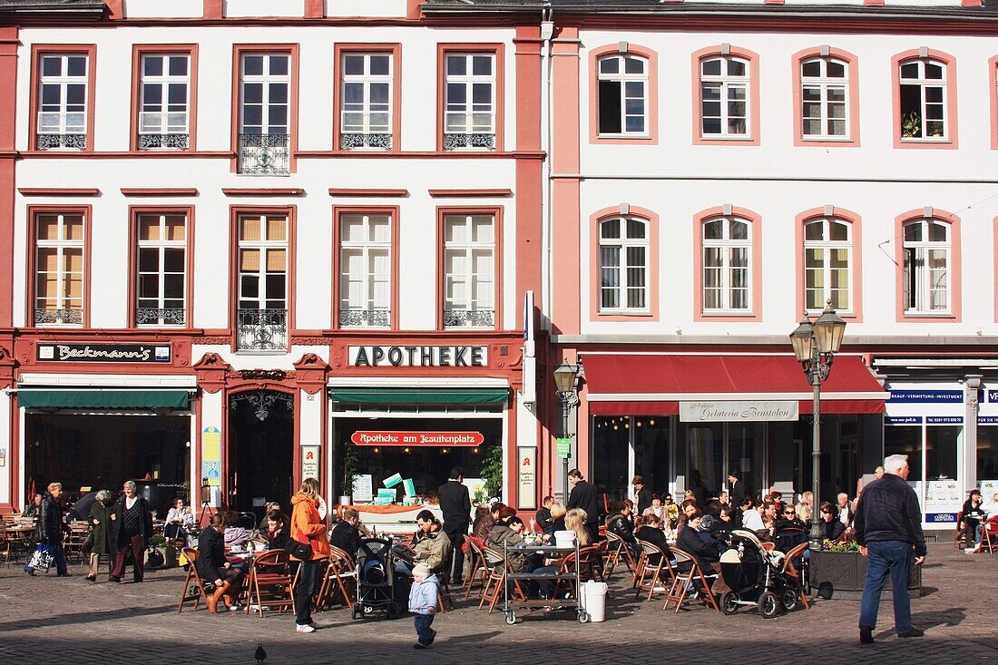 Outdoor Cafe, Koblenz, Rheinland-Pfalz, Germany