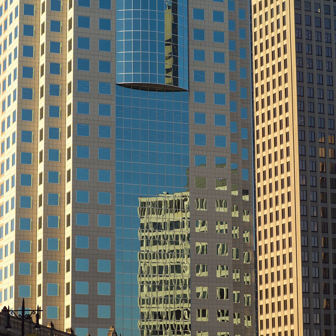 Building Exterior Detail, City Centre, Winnipeg, Manitoba, Canada