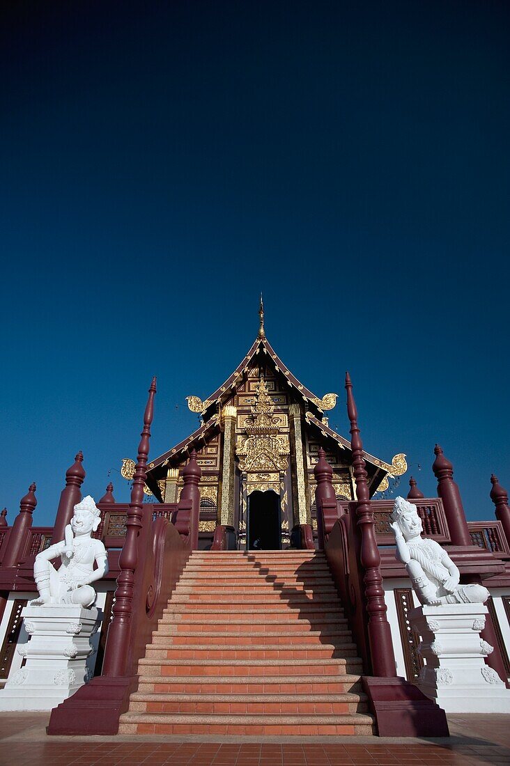 Stairway To Rajapreuk Gardens, Chiang Mai, Thailand