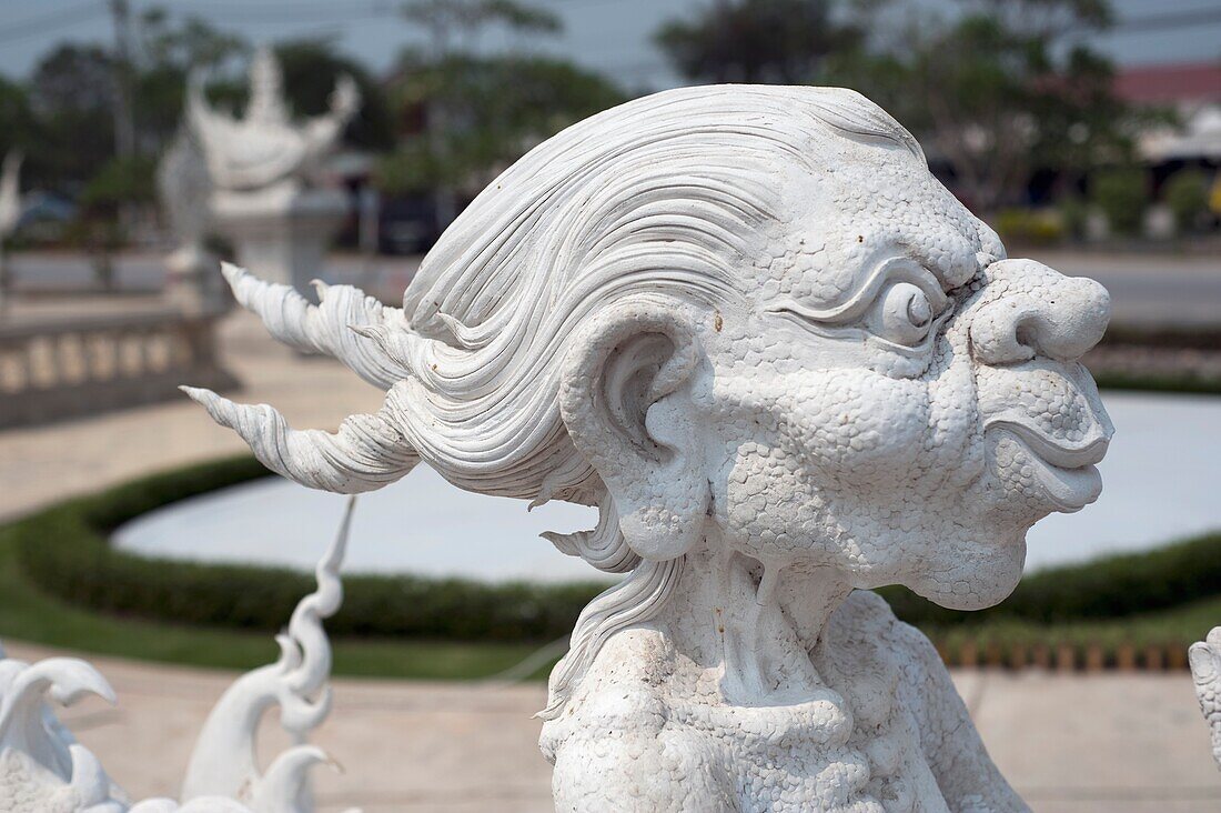 Statue Of A Goblin; Chiang Rai,Thailand