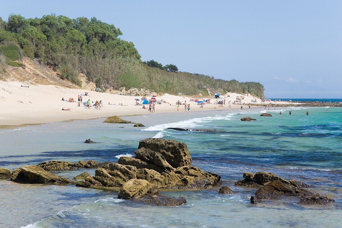 Punta Paloma Strand, Parque Natural Del Estrecho, Tarifa, Cadiz, Spanien