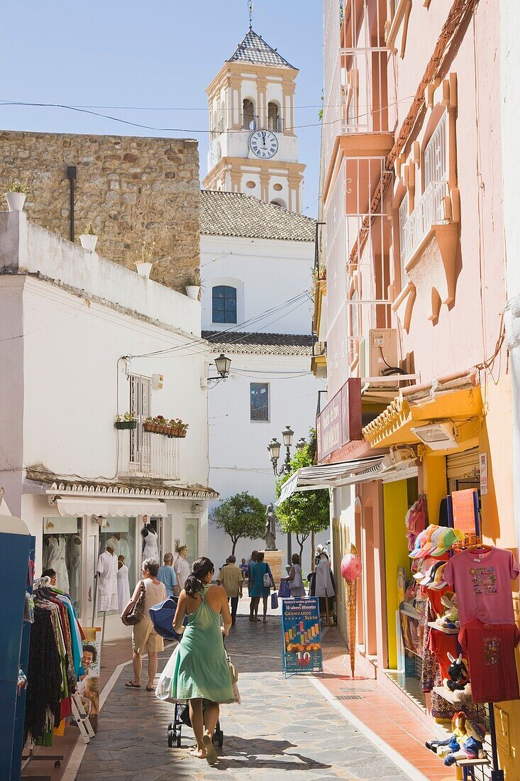 Stadtkirche, Marbella, Costa Del Sol, Málaga, Spanien