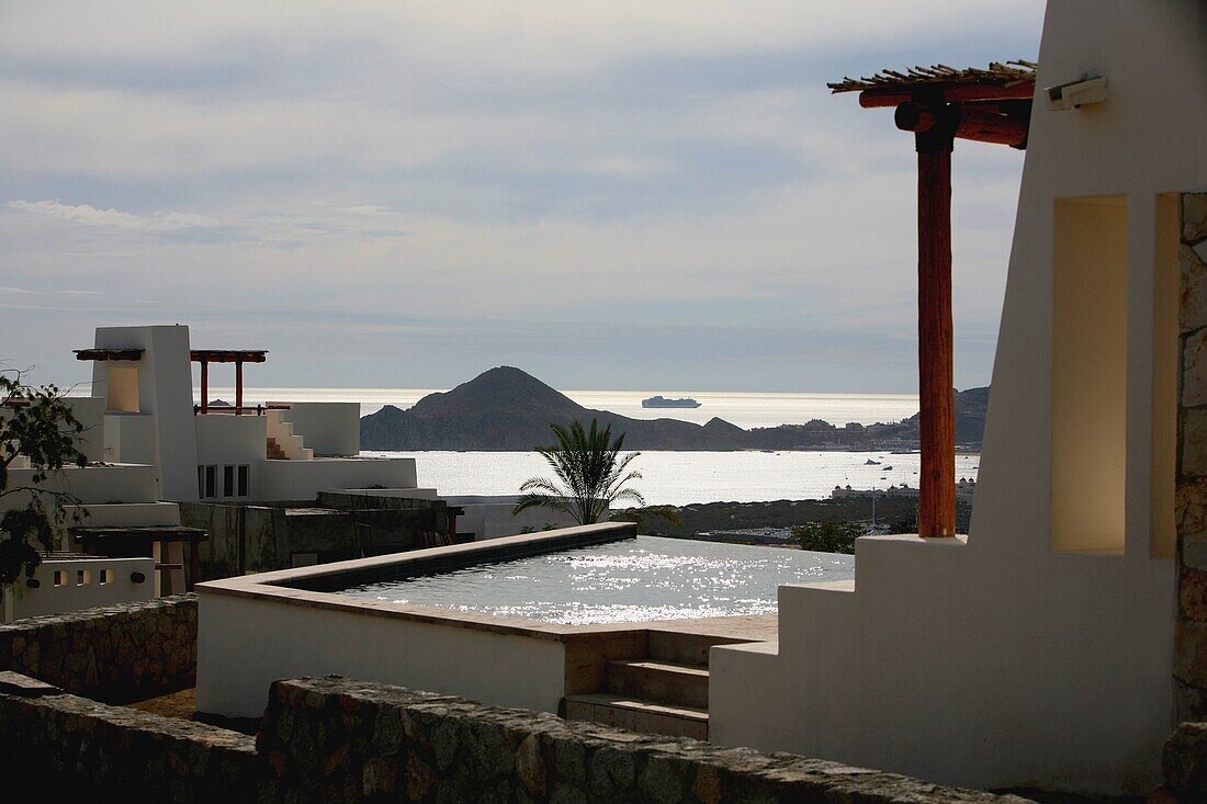 Ruhige Terrasse, Cabo San Lucas, Mexiko