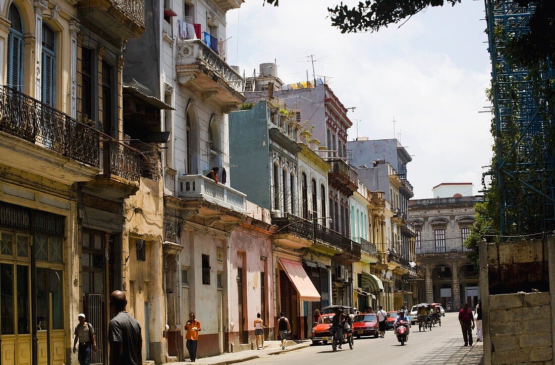 Streetscape, Old Havana, Havana, Cuba