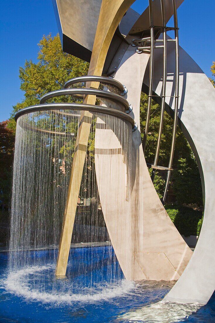 Keenan-Brunnen auf der Boyd Plaza, Columbia, South Carolina, USA