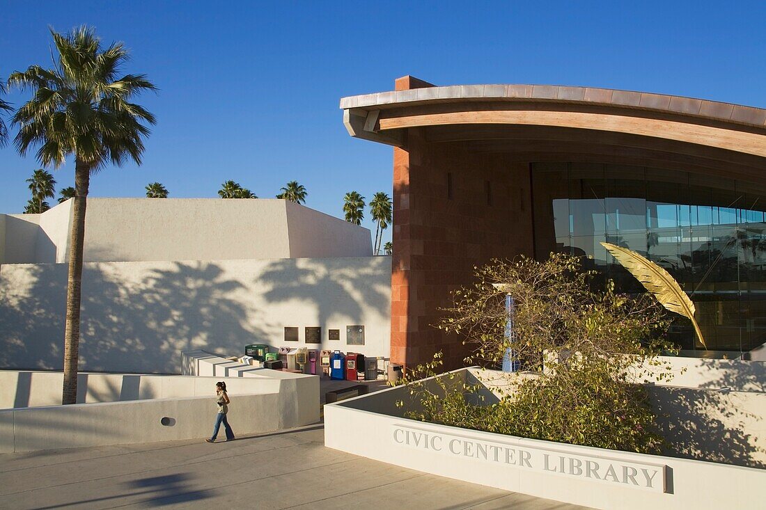 Civic Center Library, Scottsdale, Arizona, Usa