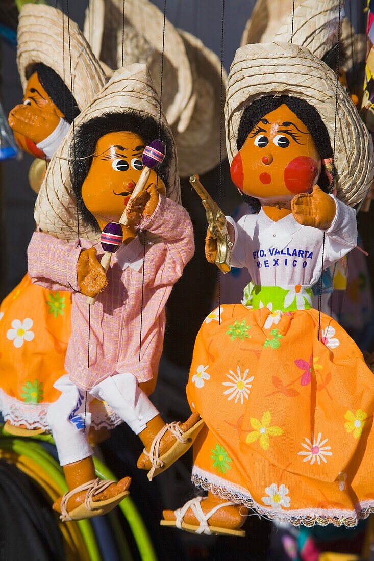 Puppets In Flea Market, Puerto Vallarta, Jalisco, Mexico