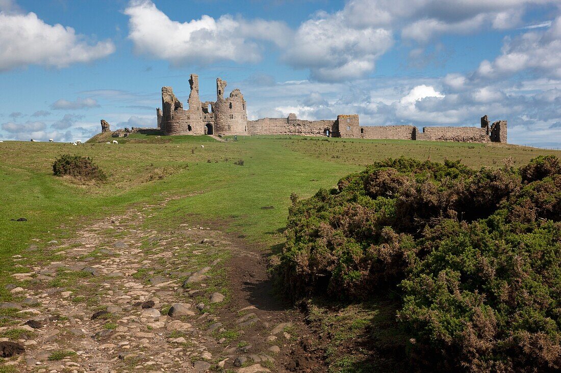 Dunstanburgh Castle, Northumberland, England