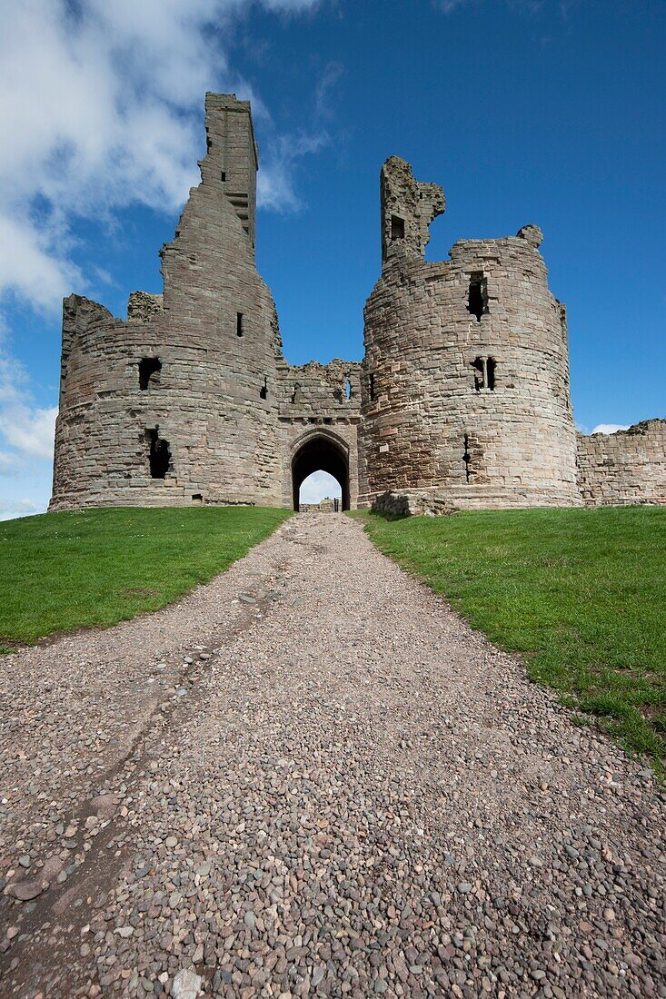 Dunstanburgh Castle, Northumberland, England