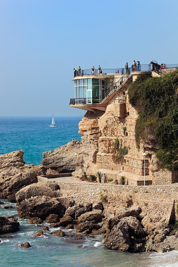 Balkon von Europa, Nerja, Costa Del Sol, Provinz Malaga, Spanien