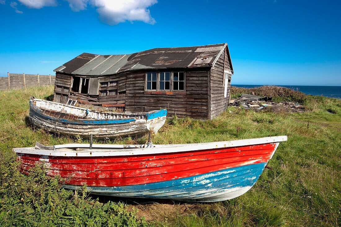 Shack And Old Boats