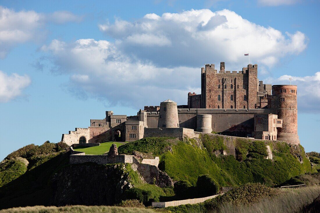 Bamburgh Castle; Bamburgh, Northumberland, England