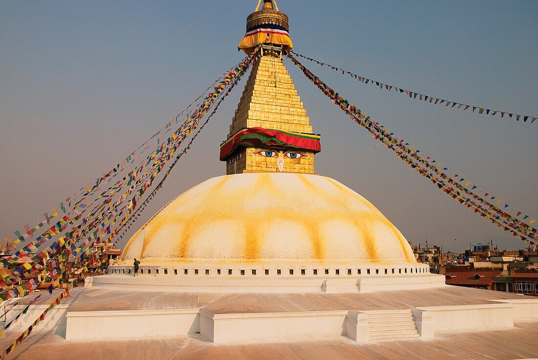 The Stupa At Bodhnath, Kathmandu, Nepal