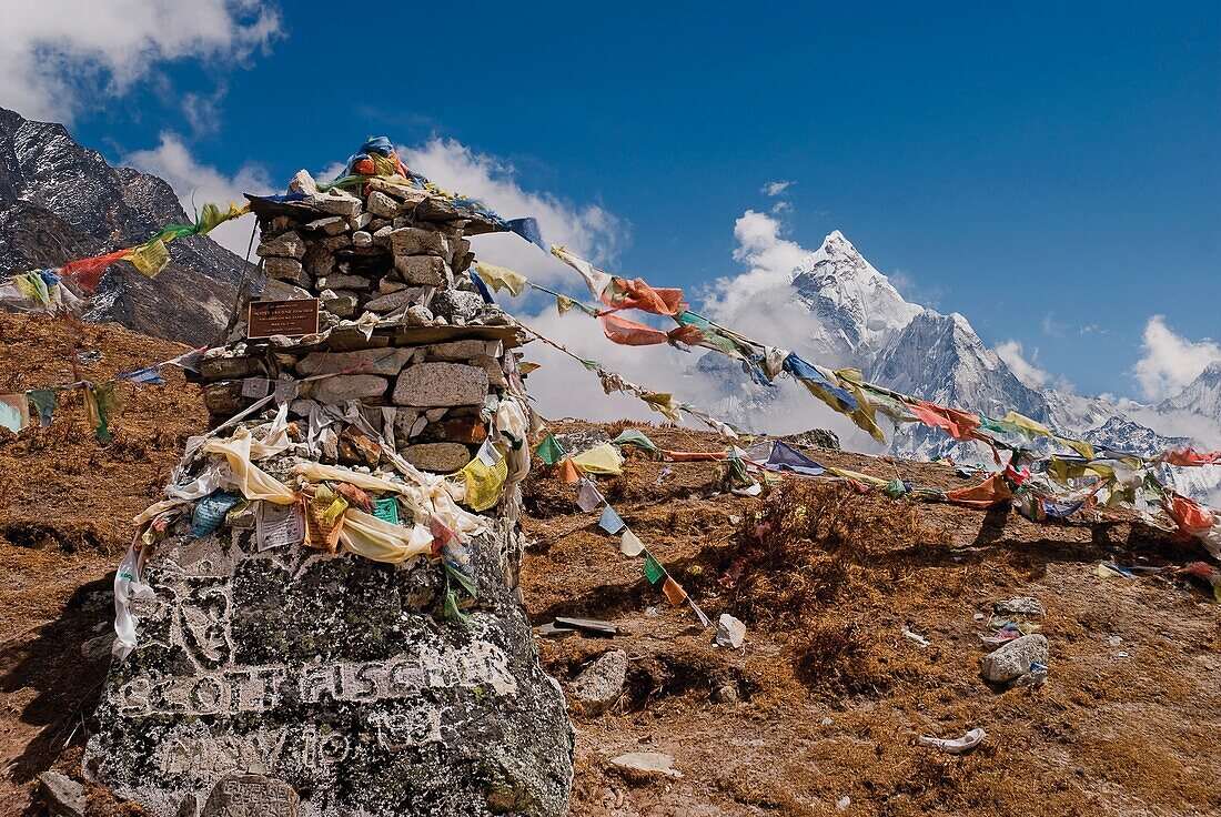 The Scott Fisher Memorial, Above Dughla; Dughla, Nepal