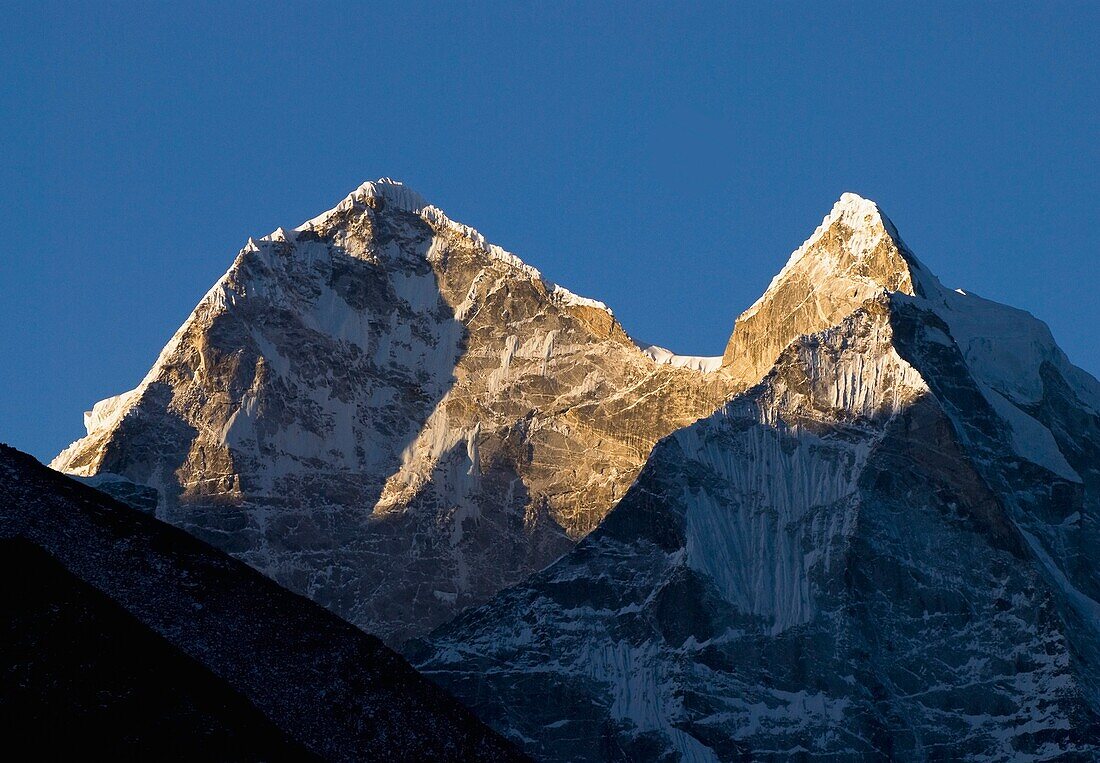 Sonnenaufgang am Kangtega, Dingboche, Nepal