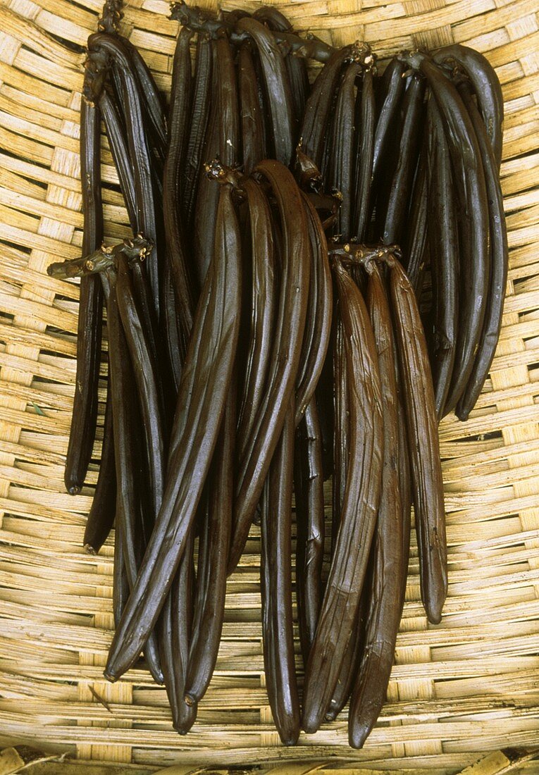 The flavour of the vanilla pods has developed after a year