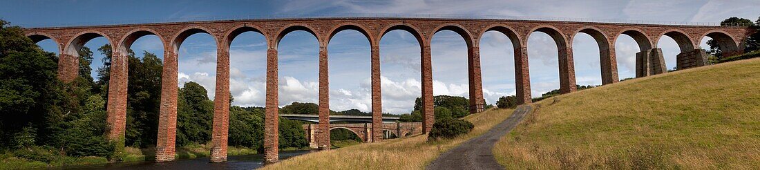 Leaderfoot Viaduct; Scottish Borders, Scotland