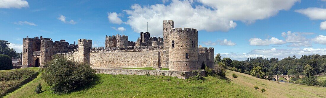 Schloss Alnwick; Northumberland, England