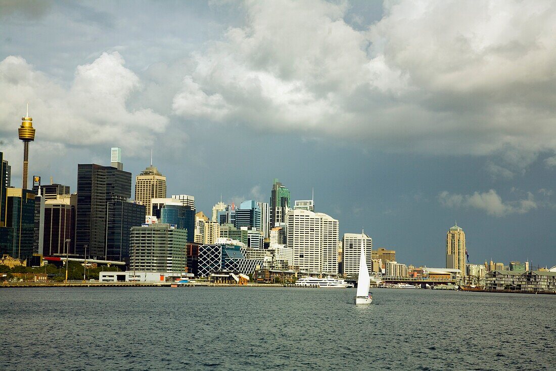 Skyline, Darwin Harbour, Sydney, Australien