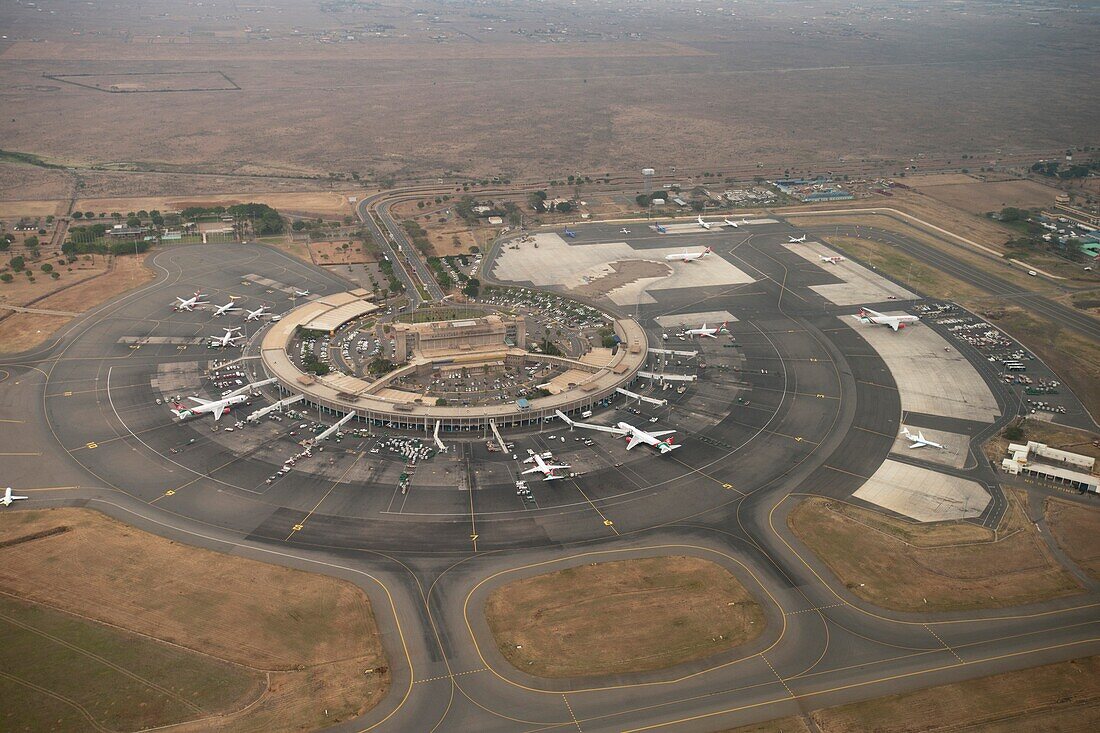 Flughafen Nairobi, Kenia, Afrika