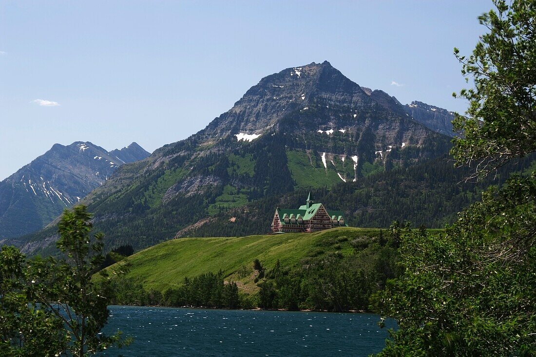 Prince Of Wales Hotel, Waterton Lakes National Park; Waterton Lakes National Park, Alberta, Canada