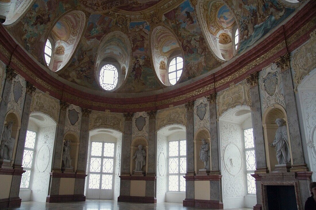 Hall Of The Ancestors, Vranov Chateau, Vranov Nad Dyji, Czech Republic