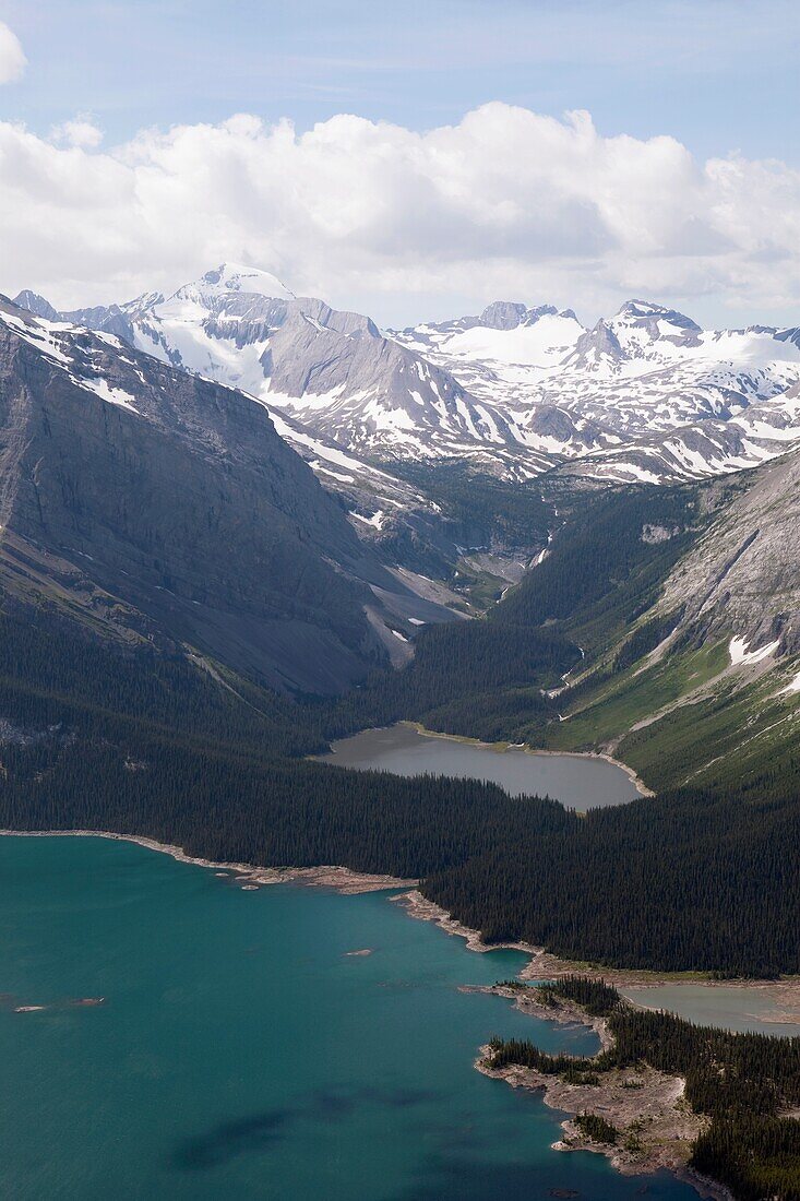 Upper Kananaskis Lake, Canadian Rockies, Kananaskis, Alberta, Canada