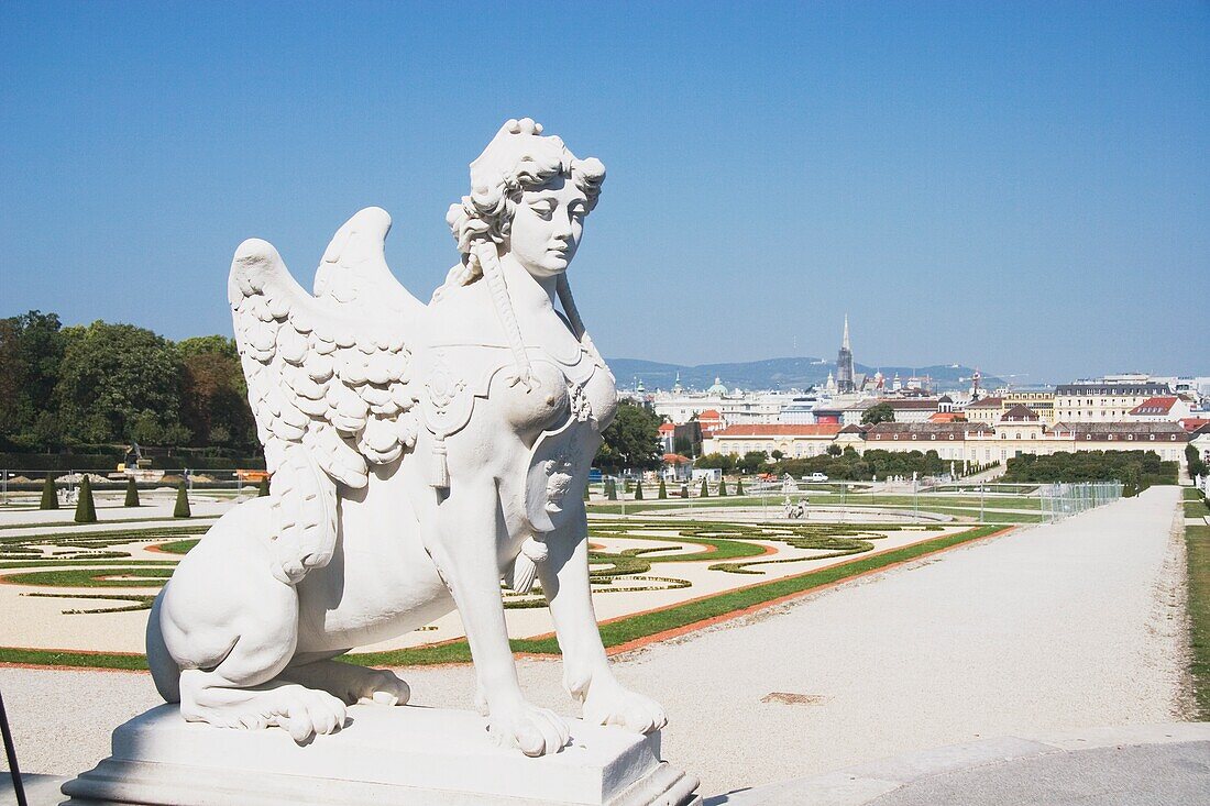 Winged Sphinx, Belvedere Palace, Vienna, Austria