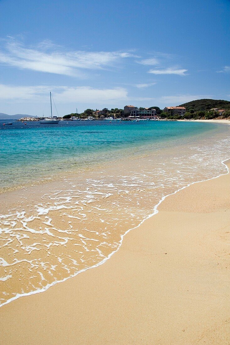 Strand, Korsika, Frankreich