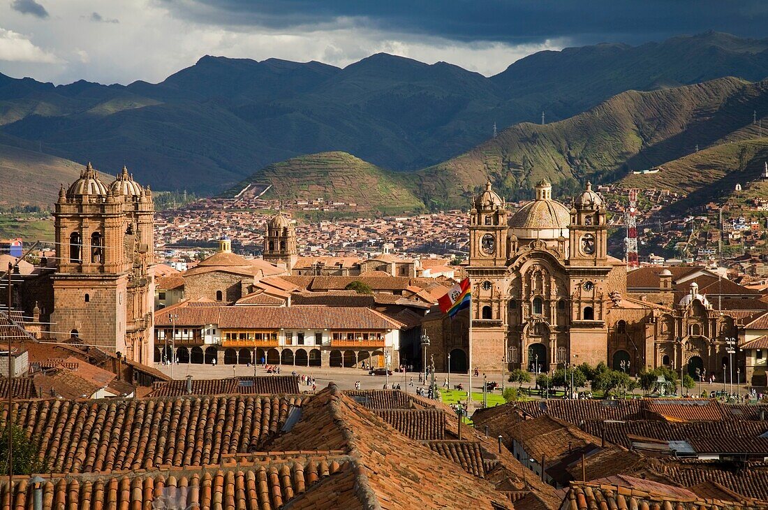 Plaza De Armas In Cusco, Peru