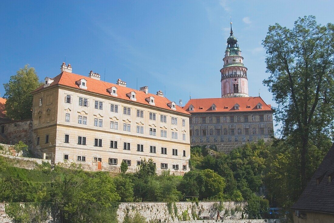 Schloss Krumau, Cesky Krumlov, Tschechische Republik