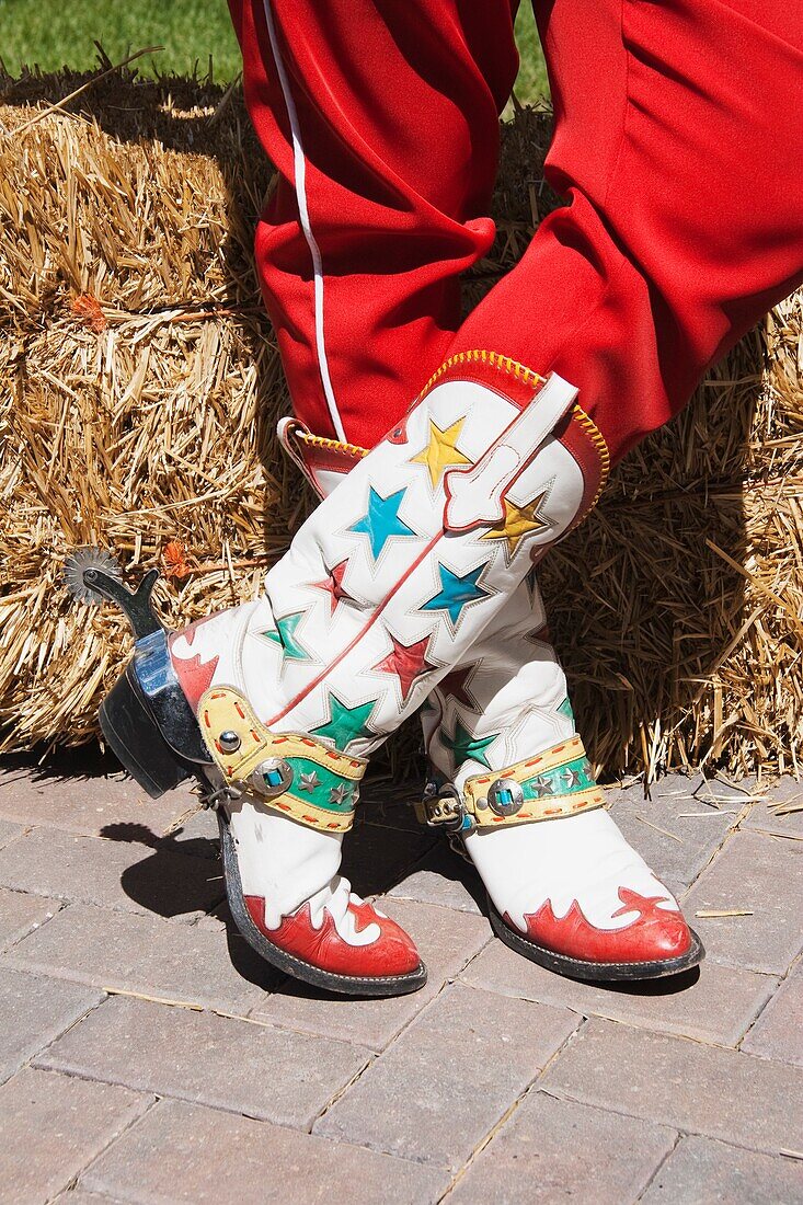 Cowboystiefel, Calgary Stampede, Calgary, Alberta, Kanada