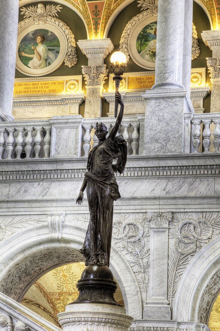 Bibliothek des Kongresses; Washington Dc,USA