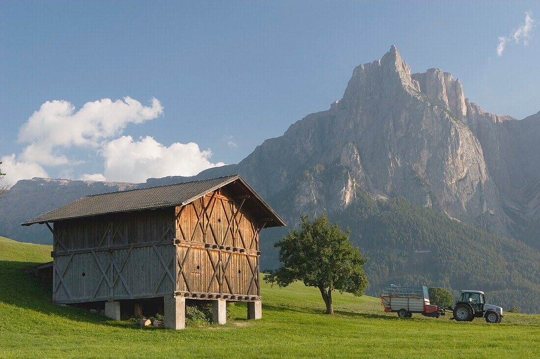 Wooden Barn, Castelrotto, Alto Adige, Italy