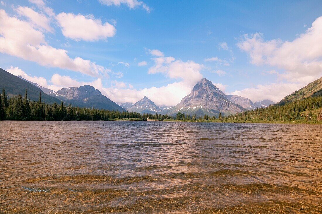 Zwei Medizinische Seen, Glacier National Park, Montana, USA