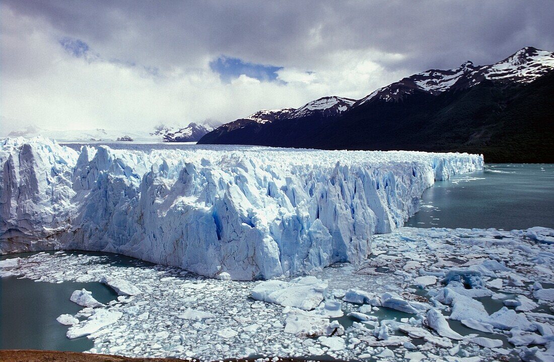 Schmelzender Gletscher