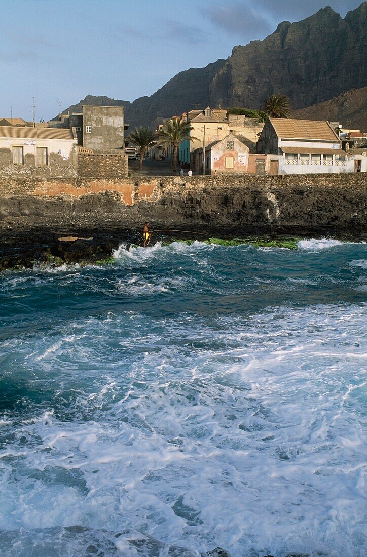 Fisherman At Ponta Do Sol