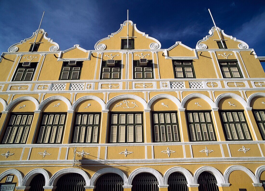 Old Dutch Gabled Style Building